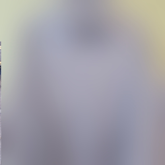 IZOD Button Up Shirt Mens large Blue White Plaid Houndstooth Long Sleeve Preppy - Picture 2 of 7